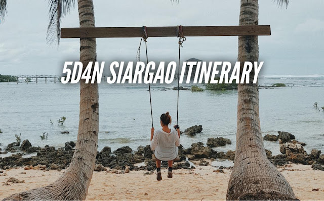 Siargao Itinerary detailed travel guide blog