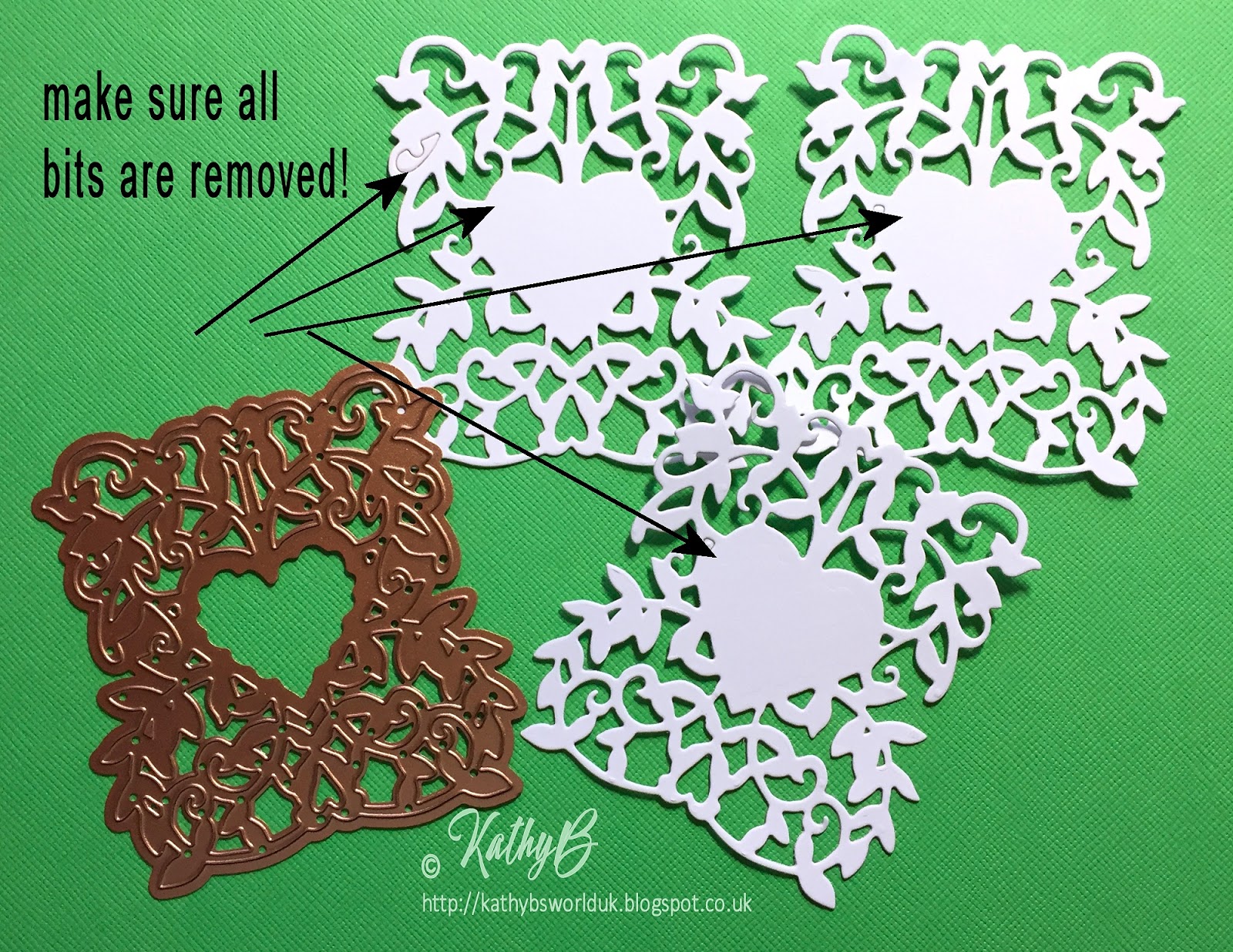 Kathy's Waffle Hot Foil 'Stamps' from Regular dies Hot Foil Adventures 5