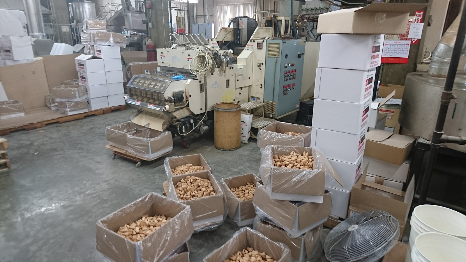 The Ideal Copy Tour of Tsue Chong Fortune Cookie and Noodle Factory