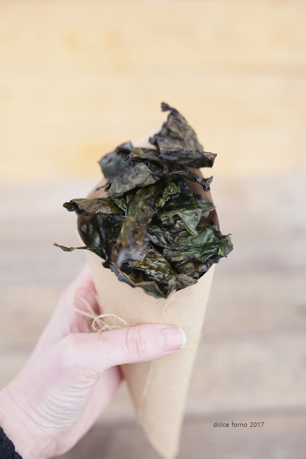 chips di cavolo nero