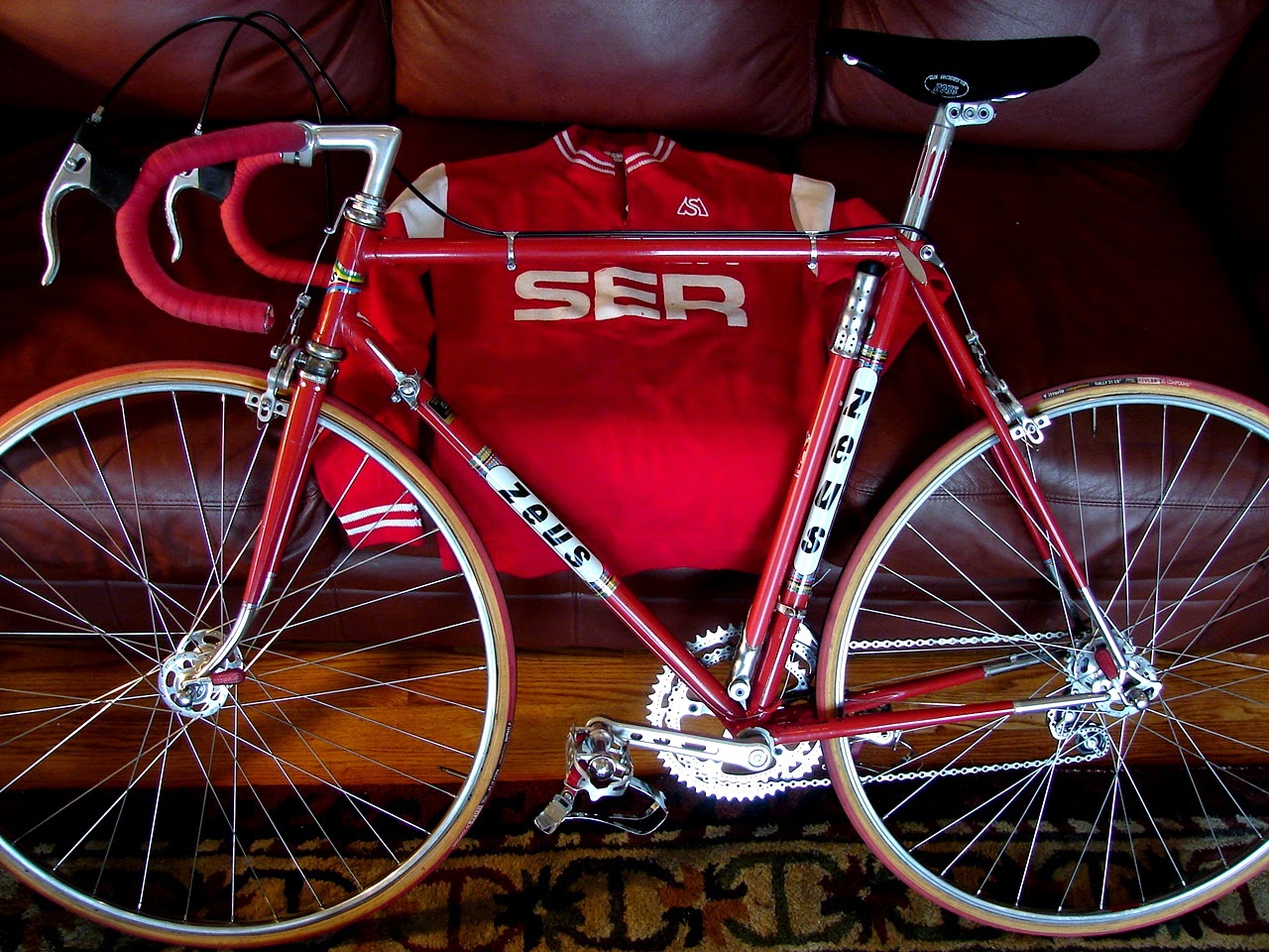 Velo Classics Zeus SuperSer Team Bike 1976 Zeus 2000 Titanium Group