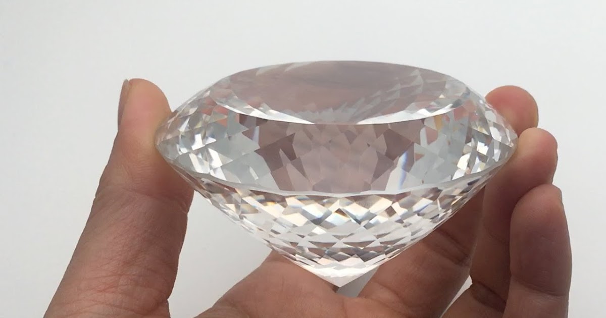 CreatedSyntheticWhiteSapphire80mmBiggemstonesforsale