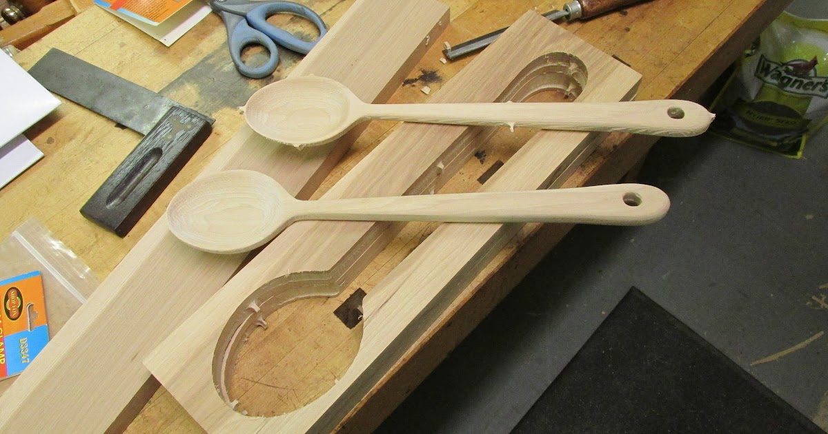 The Sawdust Post CNC Carved Spoons and Spatuloons