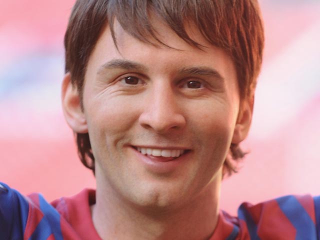 El nuevo Messi de cera pide chops