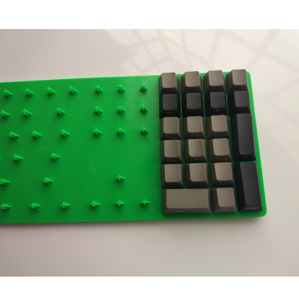 Altkey 17 keys & 21 keys PBT Dolch number Keycap for mechanical keypad