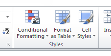 grayed out merging cells in excel 2013