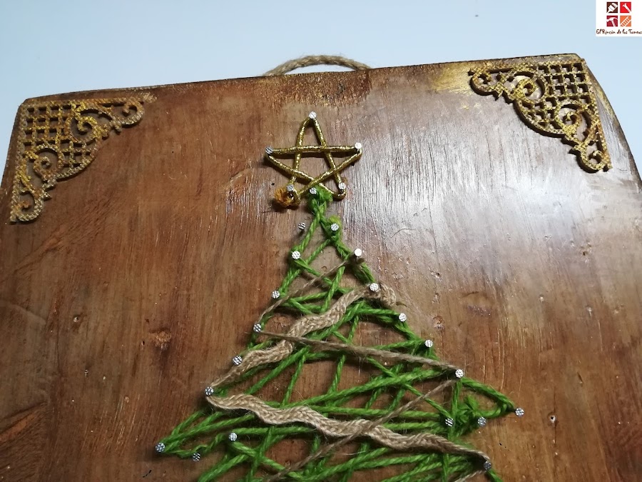 diy arbol navidad con hilorama