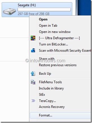 Best format options for external hdd