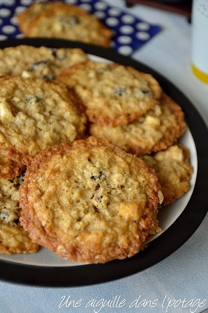 Biscuits au chocolat blanc et cranberries, de Yotam Ottolenghi