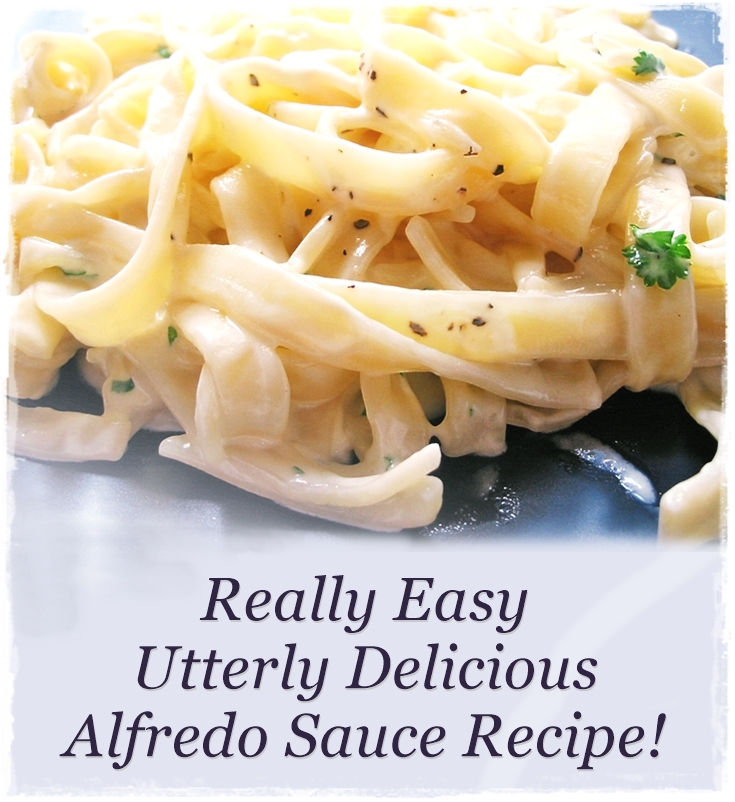 How to make Easy, Rich & Creamy Alfredo Sauce sudden lunch! suzy bowler