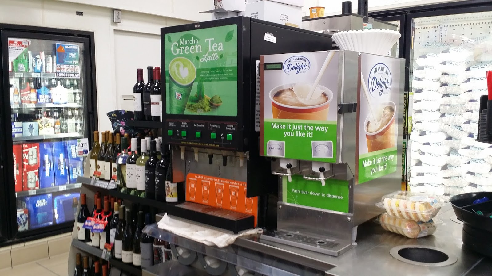 7Eleven In California Now Serves Matcha Green Tea Lattes?! EAT WITH HOP!
