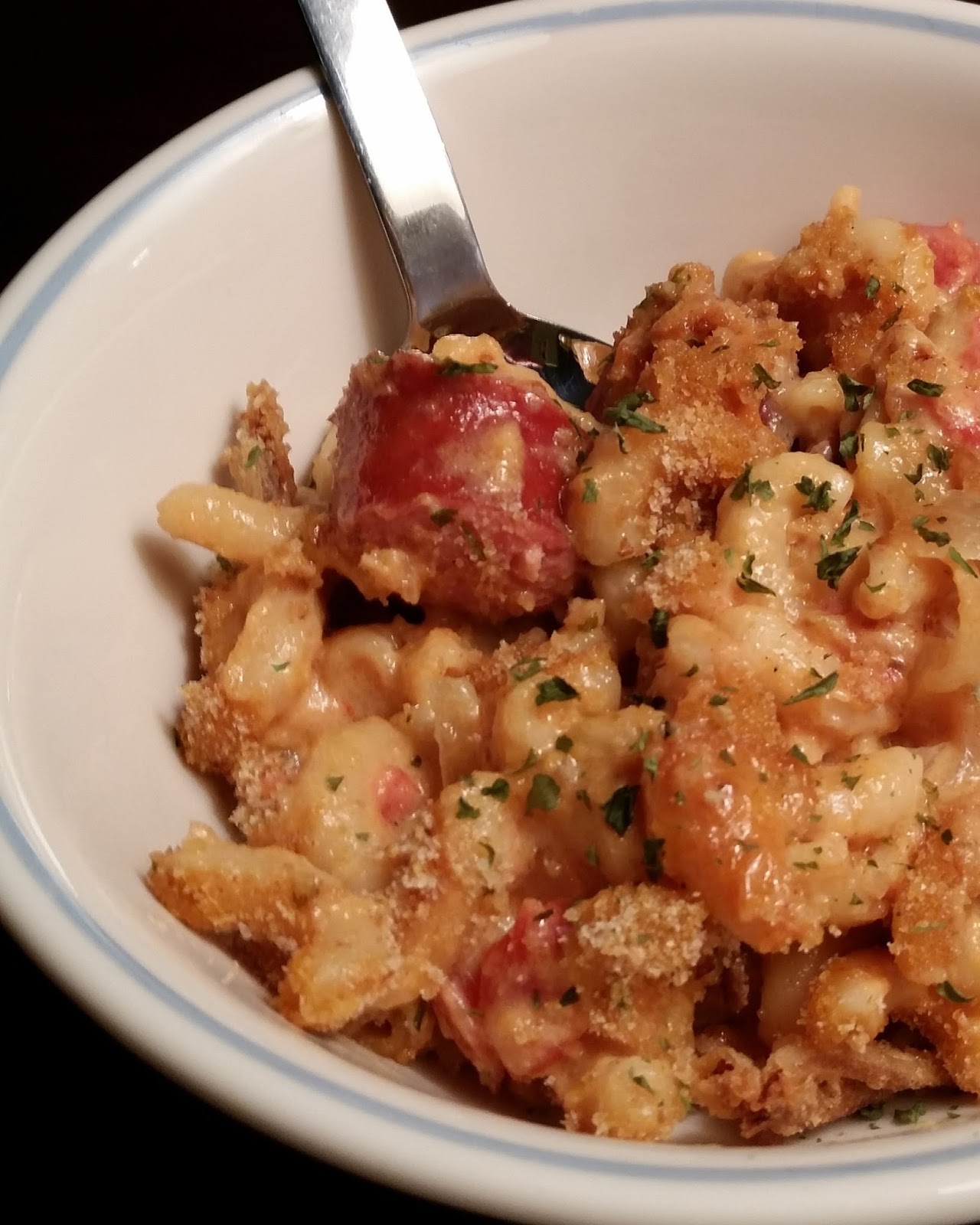 A Bite to Eat Easy Cheesy Sausage and Macaroni Casserole