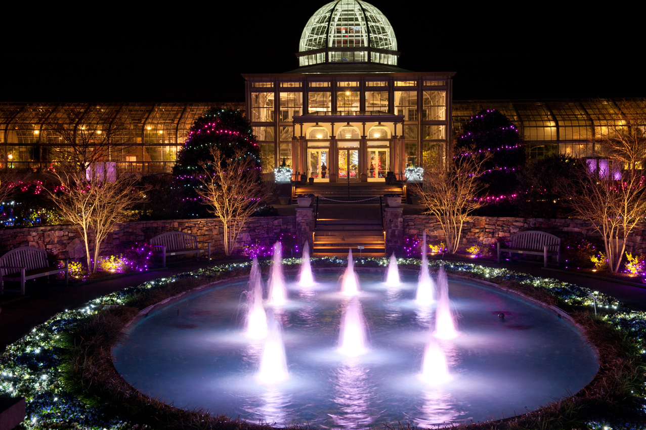 Glimpses of His Canvas: Lewis Ginter Botanical Gardens Light Fest