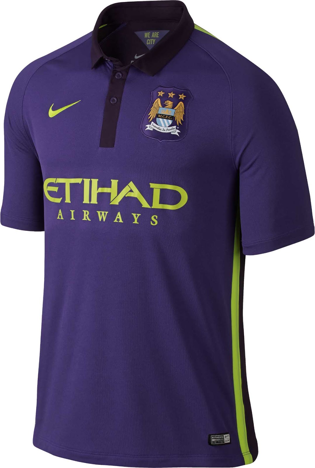 GT Camisas Camisas Manchester City 2014 / 2015 Home