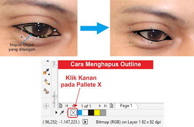 Hilangkan Outline Hilangkan Outline