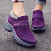 Velcro Closed Toe Low Heel Shoes