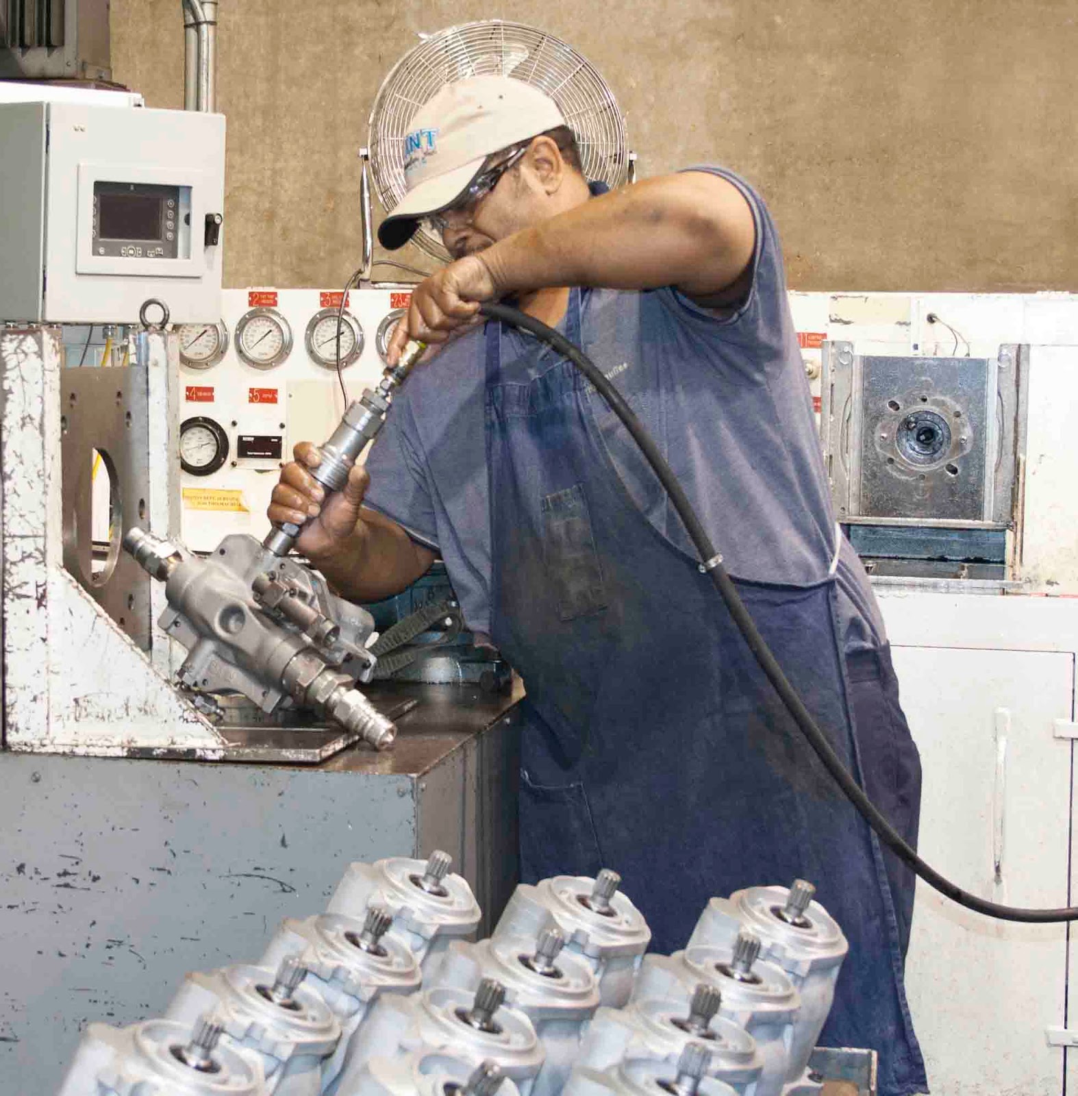 Flint Hydraulics, Inc. The remanufacturing process