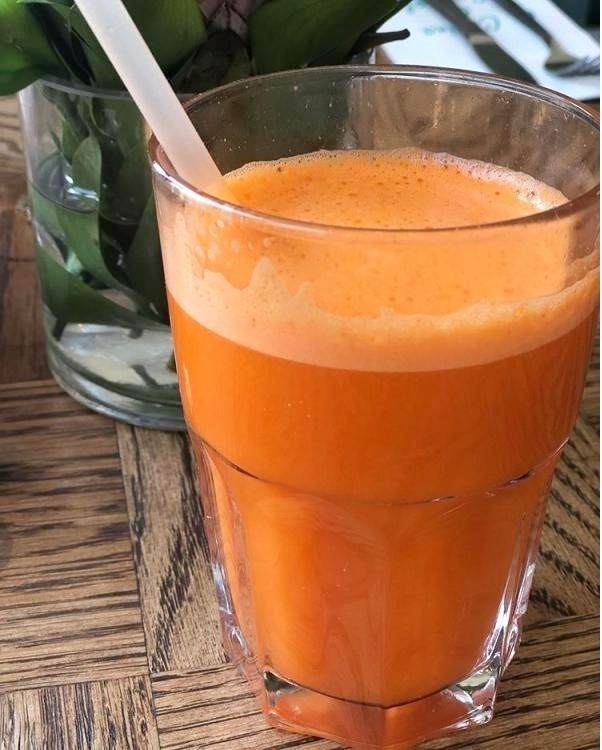 Jus wortel untuk ibu menyusui campur pepaya Jus wortel untuk ibu menyusui campur pepaya