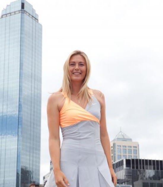 Maria Sharapova Hot New Tennis Outfit Outside The Match