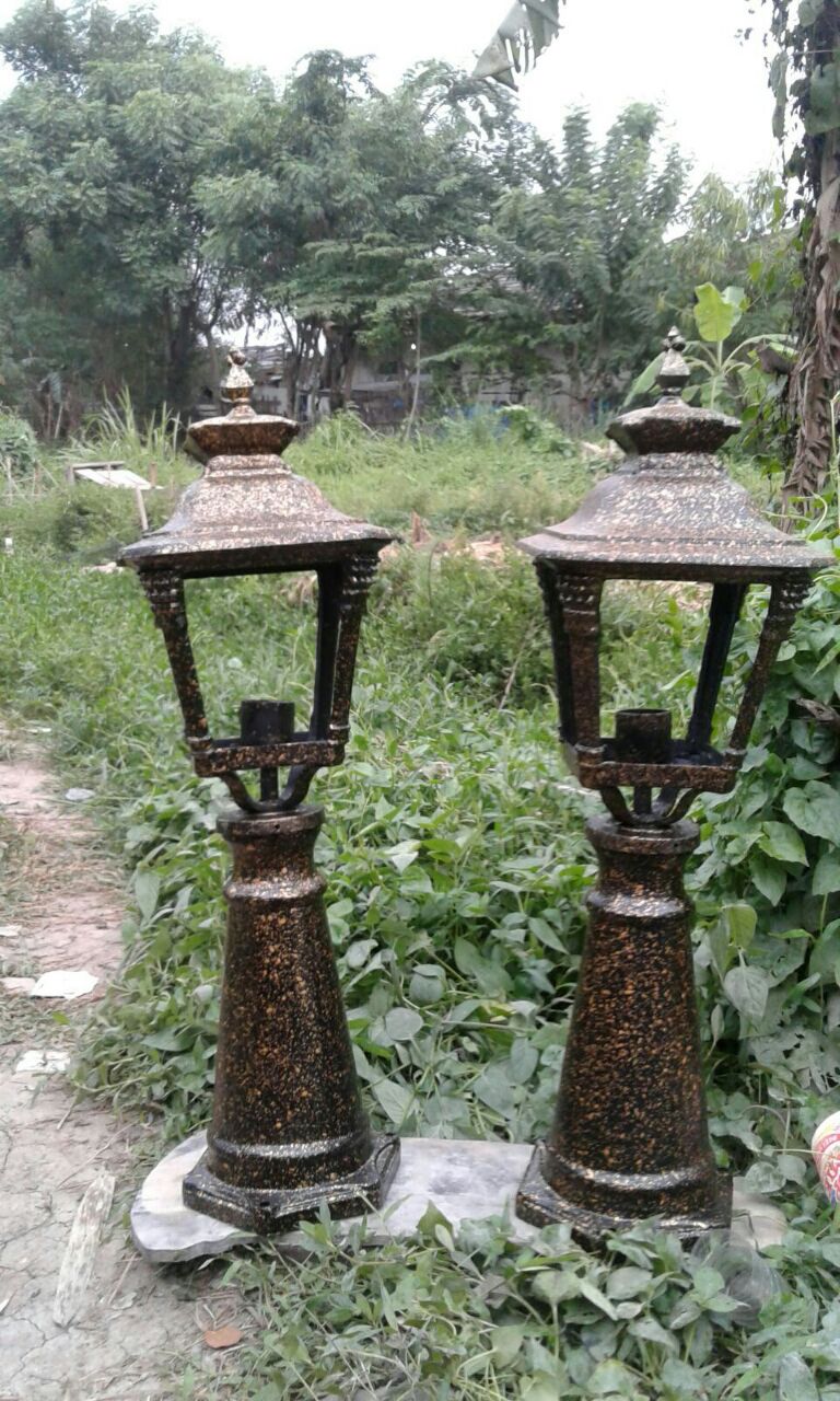 HARGA TIANG LAMPU TAMAN ANTIK & DEKORATIF - Bengkel Pagar Tempa Klasik