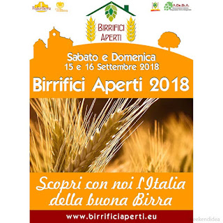 Birrifici Aperti 15-16 settembre Birrifici Aperti 15-16 settembre