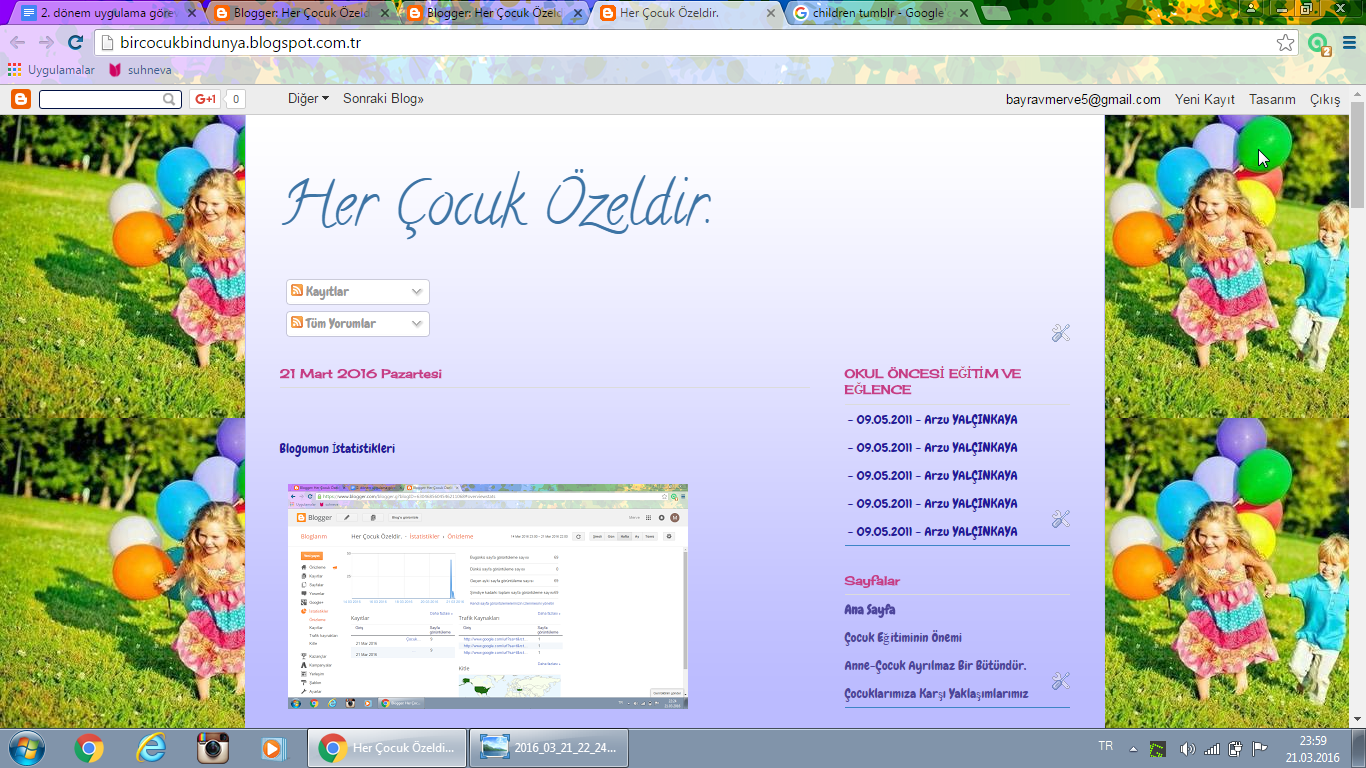 Her Çocuk Özeldir.