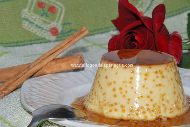 Flan de canela casero Flan de canela casero