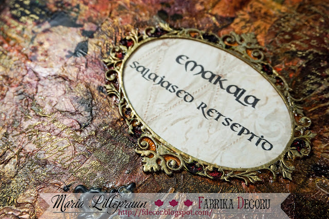 Mixed media folder by Maria Lillepruun