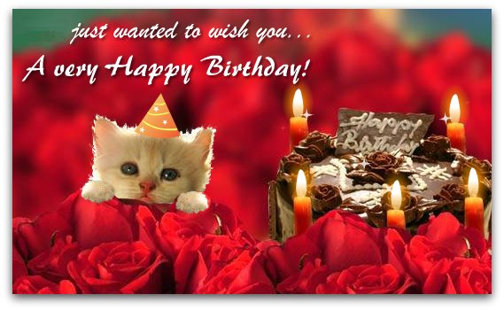 E-Cards n Greetings: Happy Birthday Greeting Card