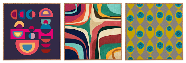 Summer home decor finds to stoke my boho soul - midcentury art 2 BoHoHome.com @bohosusan
