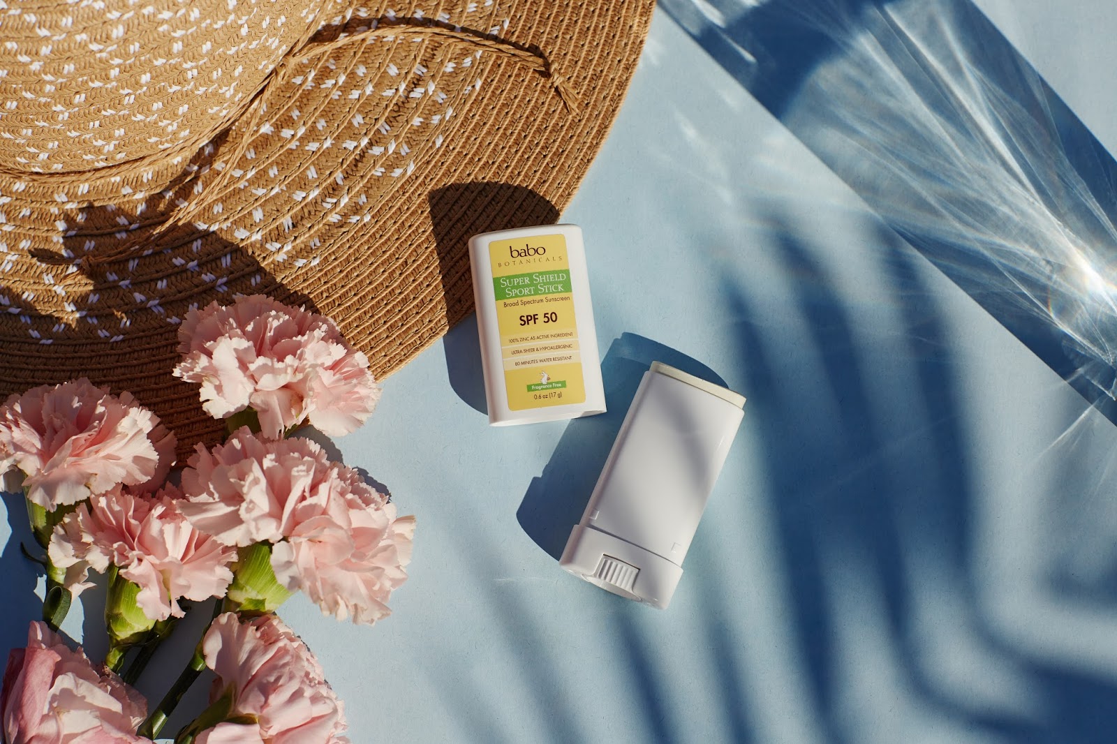 Babo Botanicals Super Shield Sport Stick SPF 50 Babo Botanicals Super Shield Sport Stick SPF 50 natural zinc sunscreen organic nontoxic nan-nano waterproof hellolindasau