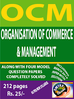  ORGANISATION OF COMMERCE AND MANAGEMENT
