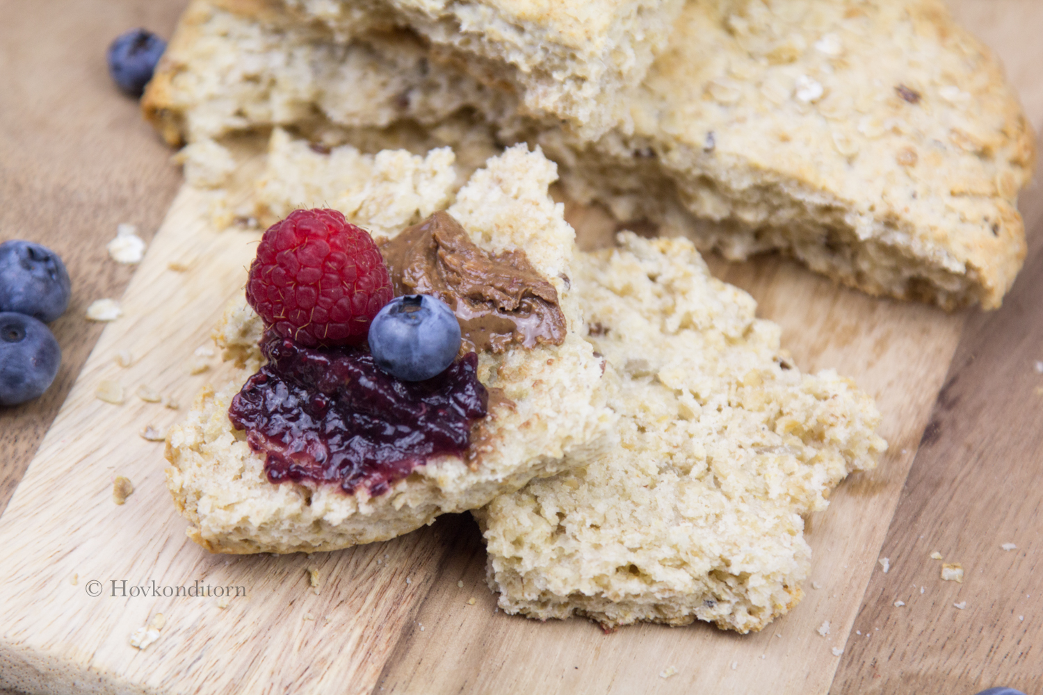 Whole grain Oat Scones