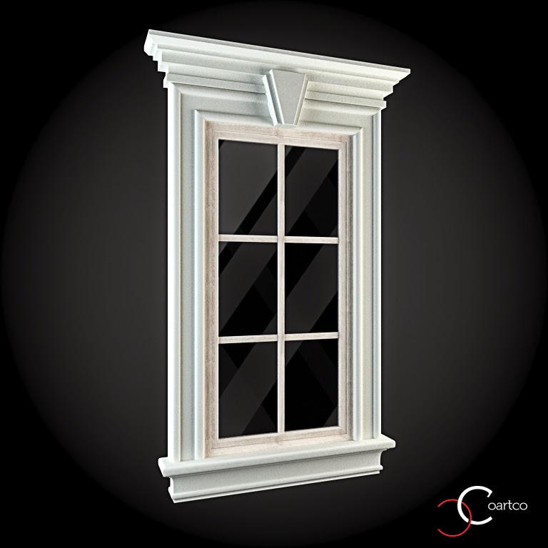 Ornamente Geamuri Exterior Cod: WIN-003 Ornamente geamuri exterior, Fatade Case cu Profile Decorative Polistiren, ornamente fatade case. Model Cod: WIN-003