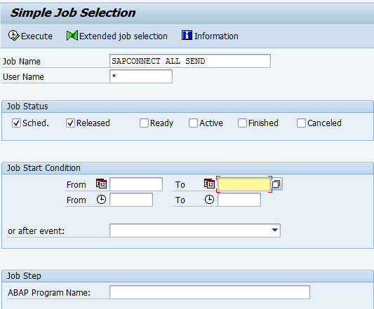SAP Basis & ITIL Tutorials: How to identify ABAP program for a given background  job?