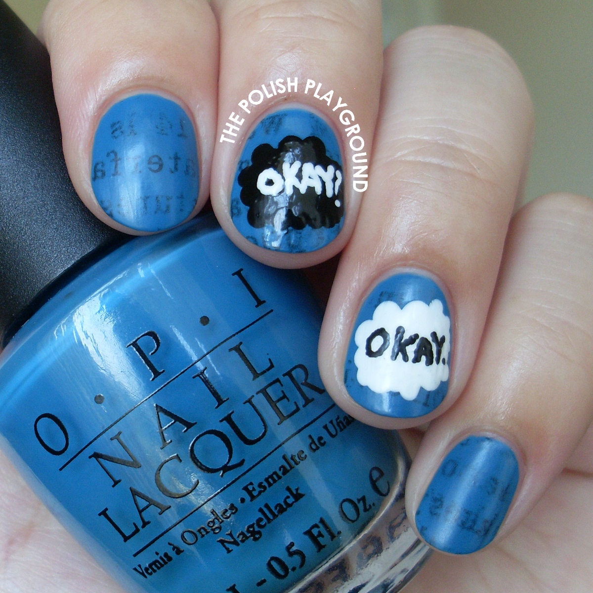 The Fault In Our Stars Book Inspired Nail Art