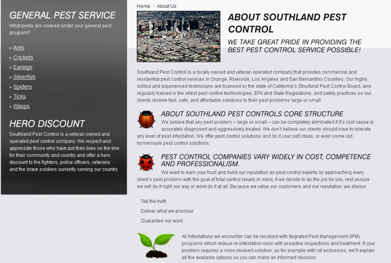 Domain Evaluation Your source for Top site Reviews Expert And Effective Pest Control
