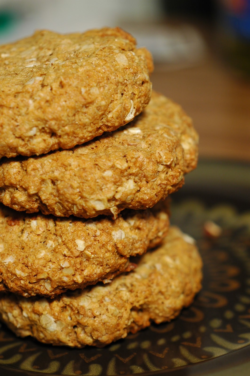 The Everyday Vegetarian Vegan cashew butter and oatmeal cookies