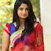 Telugu Tv Actress Mounica Hot Photos In Red Saree