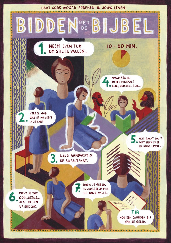 Bidden met de Bijbel zoals je