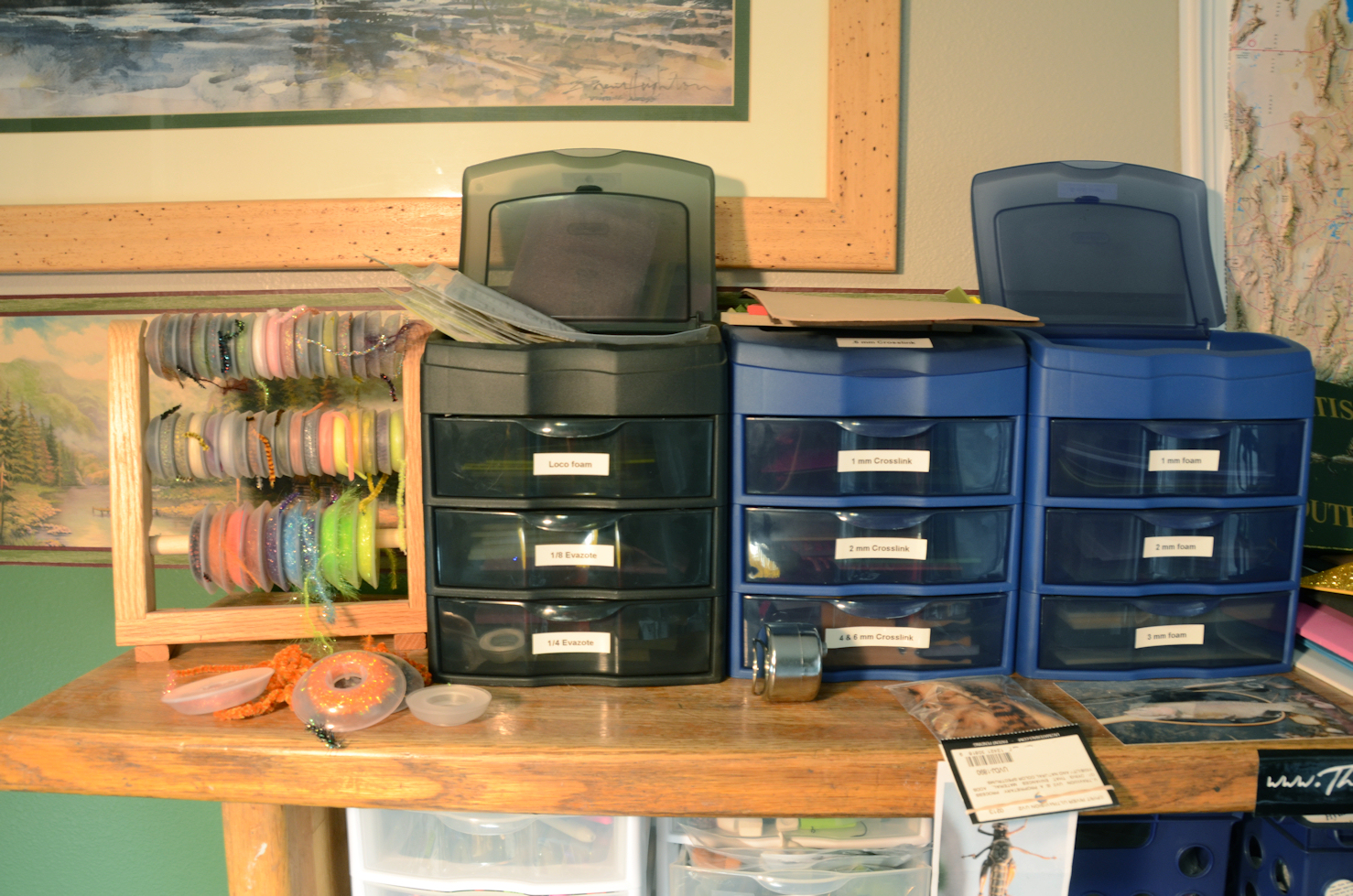 10 Organization Tips For Your Tying Area Fly Fish Food