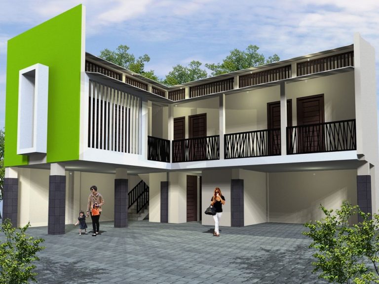 Desain Rumah Kontrakan Modern