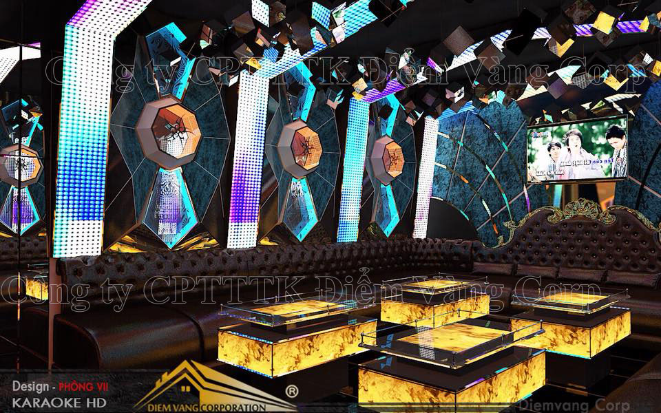 Thiết kế phòng karaoke 3D Ảnh Full chất lượng cao 19
