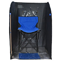Inside view with Quick-set chair for Radiant Saunas BSA6310
