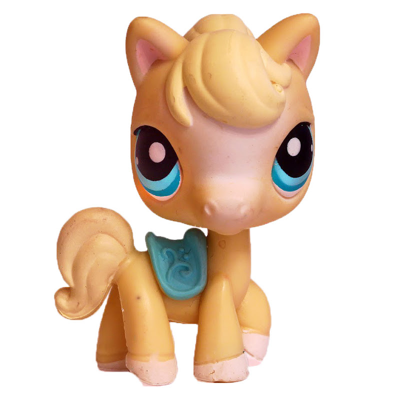 Littlest Pet Shop Dioramas Horse (403) Pet LPS Merch