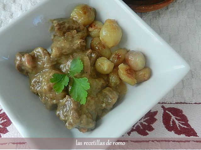 "Estofado a la cerveza"