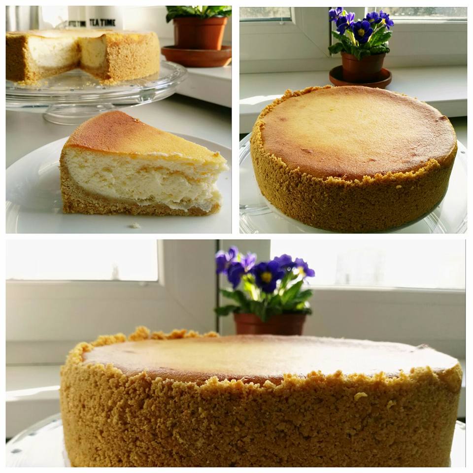 Cheesecake z mascarpone a ricotty