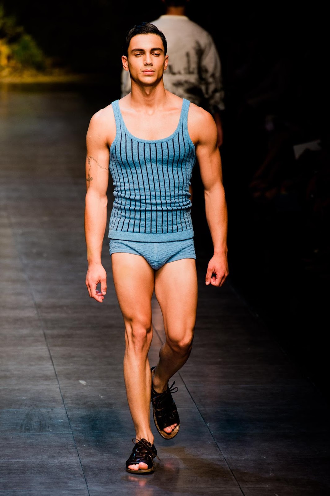 Male Models Naked Runway Spring Summer 2014 ~ The Nu Advantage