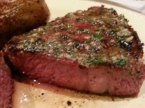 How to Make Rib Eyes with Garlic Parsley Butter