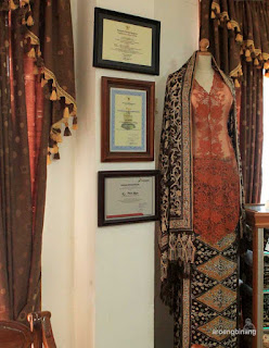 batik tanah liek citra monalisa padang